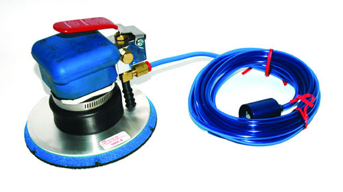 Lijadora para astillero naval - 7044-6 SERIES - Hutchins Manufacturing Company - orbital / neumática / de agua