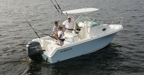 Walkaround fueraborda - 220 WAC - SouthWind - con consola central / open / de pesca