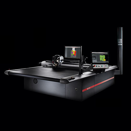 Mesa de corte CNC - VECTOR Q SERIES  - Lectra - para tela de fibras de composite / para astillero naval