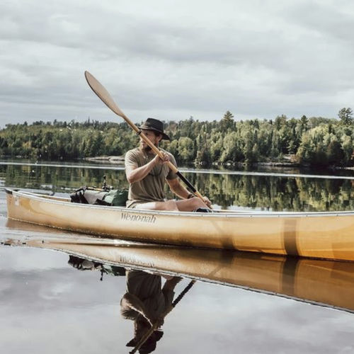 Pala para canoa - Impression Solo - Bending Branches - de recreo / asimétrica / doble