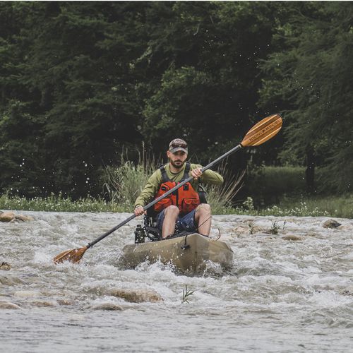 Pala para kayak - Angler Navigator Snap-Button - Bending Branches - de recreo / de pesca / asimétrica
