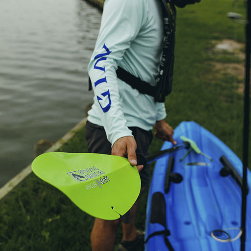 Pala para kayak - Angler Classic Snap-Button - Bending Branches - de recreo / de pesca / asimétrica