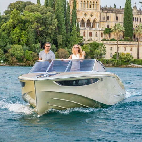 Runabout intraborda - OVATION 7.6 E - Ganz Boats - eléctrico / con doble consola / open