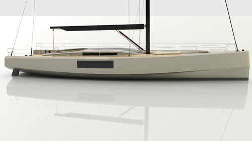 Yate de vela de crucero - 70 - ERYD YACHTS - con popa abierta / con bauprés / con doble rueda de timón