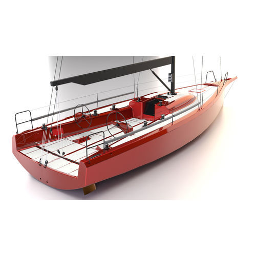 Velero de crucero - 43 GRAND PRIX - ERYD YACHTS - de carbono / de doble timón / con bauprés