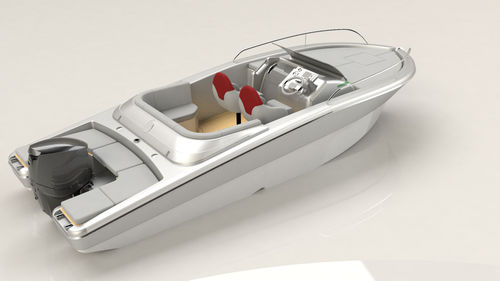 Barco open fueraborda - 650 - ERYD YACHTS - con consola central / con consola lateral / con solárium