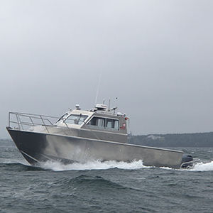 Barco profesional embarcación de servicio - 31' - ABCO Industries Limited - fueraborda / de aluminio