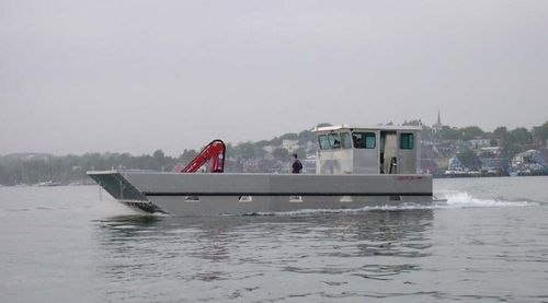 Barco profesional gabarra de trabajo - 36' - ABCO Industries Limited - hidrojet intraborda / de aluminio