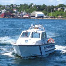 Barco profesional barco de vigilancia - 32' DJ HARBOUR  - ABCO Industries Limited - intraborda / de aluminio