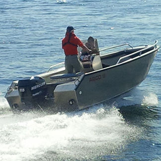 Barco profesional barco de trabajo - 18 Center Console - ABCO Industries Limited - fueraborda / de aluminio