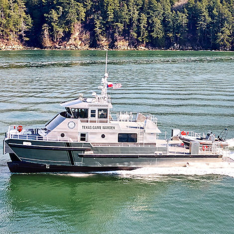 Patrullero - 80′ - All American Marine - catamarán / de aluminio