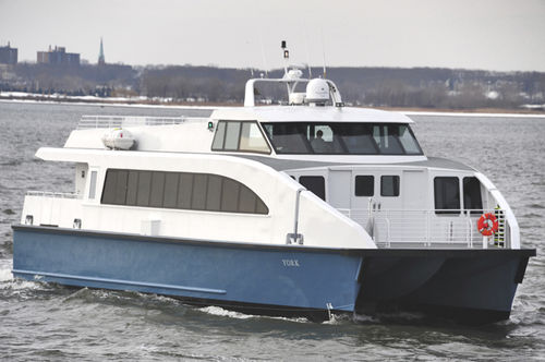 Barco profesional barco de pasajeros - 72′ York - All American Marine - catamarán / intraborda / de aluminio