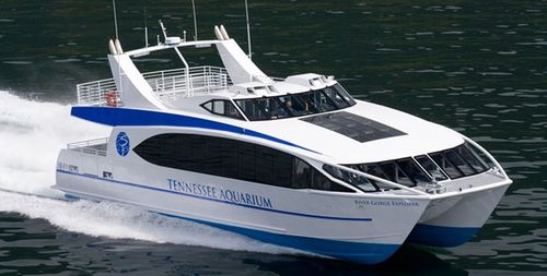 Barco profesional transbordador - 65′ River Gorge - All American Marine - catamarán / intraborda / de aluminio