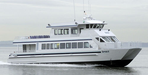 Barco profesional barco de pasajeros - 72′ M/V Spirit - All American Marine - catamarán / intraborda / de aluminio
