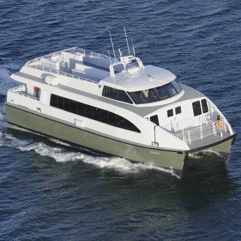 Barco profesional barco de pasajeros - 72′ Jersey - All American Marine - catamarán / intraborda / de aluminio