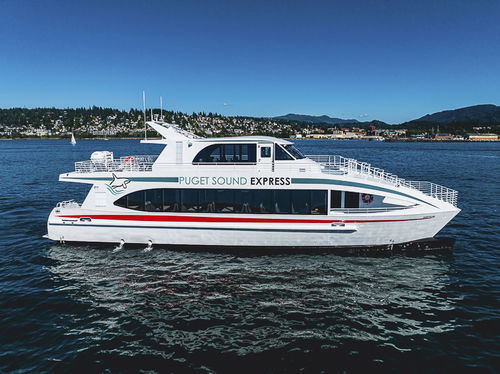 Barco profesional barco de pasajeros - 77′ - All American Marine - catamarán / intraborda / de aluminio