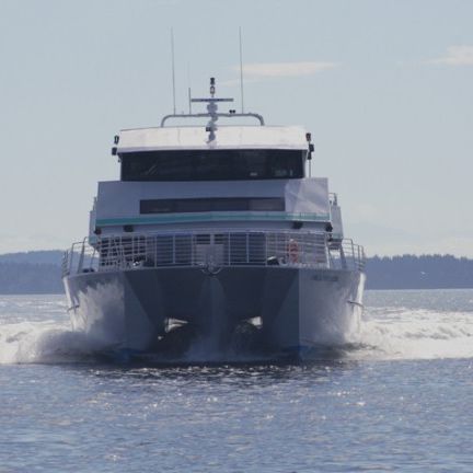 Ferri de pasajeros catamarán - Orca Voyager - All American Marine - de aluminio / para excursión turística