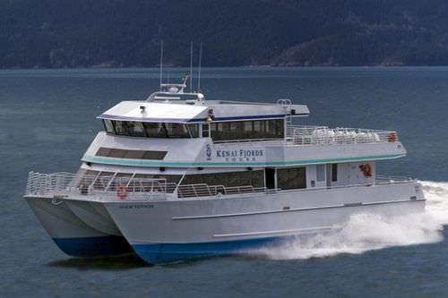 Ferri de pasajeros catamarán - Aialik Voyager - All American Marine - para excursión turística