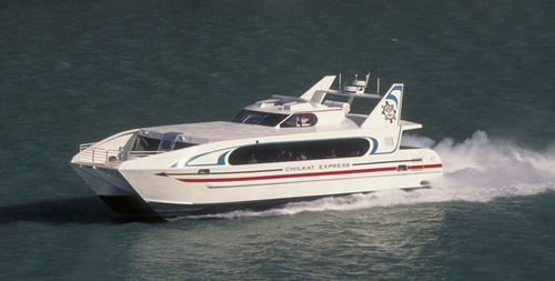 Barco profesional barco de pasajeros - Chilkat Express - All American Marine - catamarán / hidrojet intraborda / de aluminio