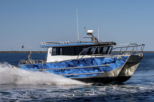 Barco profesional barco de pesca profesional - 3212-CTC - Armstrong Marine - catamarán / fueraborda / de aluminio