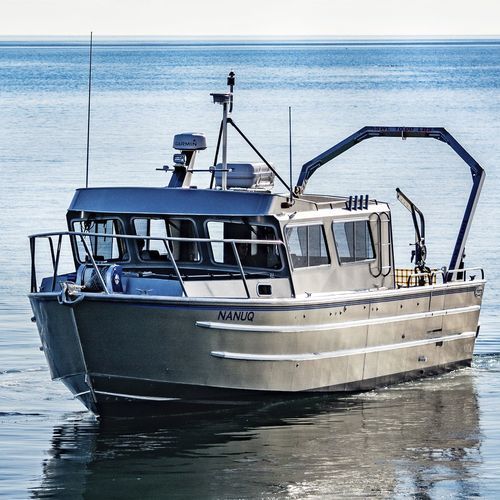Barco profesional barco hidrográfico - 4013-RCM | LabCat - Armstrong Marine - intraborda / de aluminio