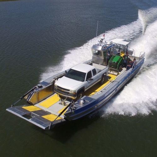 Barco profesional barco de desembarco - 5216-RCM - Armstrong Marine - intraborda / de aluminio