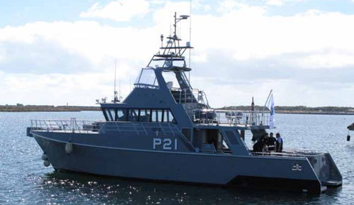 Barco profesional barco de vigilancia - MALTA  - Austal USA - intraborda