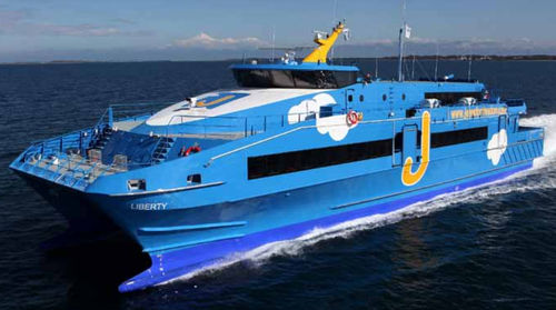 Ferri de pasajeros catamarán - LIBERTY - Austal USA - de alta velocidad
