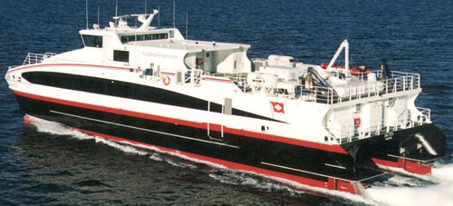 Ferri de pasajeros catamarán - SALTEN & STEIGTIND - Austal USA - de alta velocidad