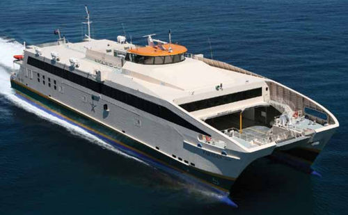 Car-ferry catamarán - FARASAN & JAZAN - Austal USA - de alta velocidad