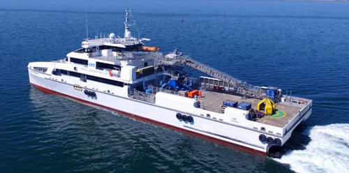 Buque de servicio offshore de transporte de tripulación - EXPRESS 70 - Austal USA - catamarán / de alta velocidad