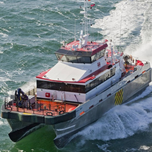Buque de servicio offshore de transporte de tripulación - EXPRESS 27 - Austal USA - para parques éolicos / catamarán