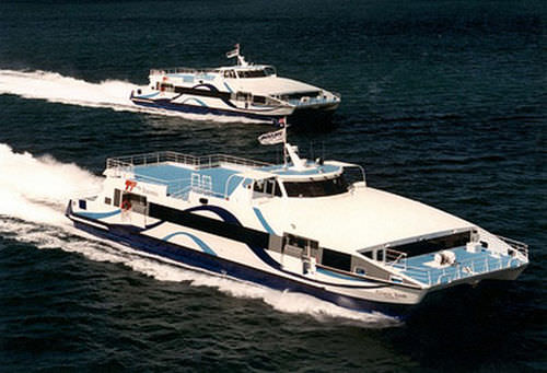 Ferri de pasajeros catamarán - CESARIO VERDE & PEDRO NUNES - Austal USA
