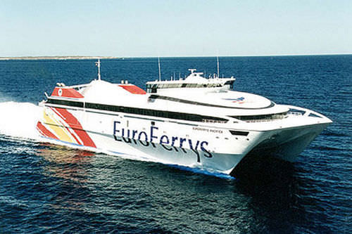 Car-ferry Ro-Pax - EUROFERRYS PACIFICA  - Austal USA - catamarán / de alta velocidad