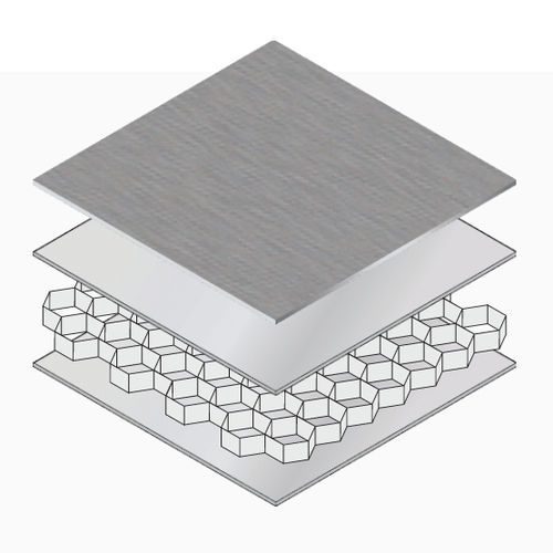 Panel sándwich para tabique de buque - AYRLITE® 2034 - Ayres Composite Panels - nido de abeja de aluminio / de acero inoxidable