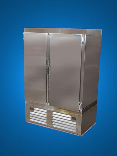 Refrigerador con congelador para barco - R13F17-2M-ADS-MLR / R13F17-2M-SN-MLR - Cospolich Refrigerator Co - colocación libre / de carga delantera / de acero inoxidable