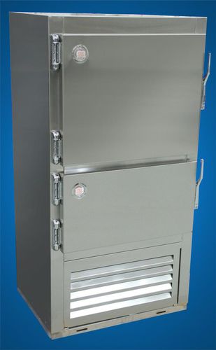 Refrigerador con congelador para barco - R6F3-2M-ADS / R6F3-2M-SN  - Cospolich Refrigerator Co - colocación libre / de carga delantera / de acero inoxidable