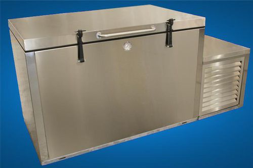 Refrigerador para buque - CR-2M-SN - Cospolich Refrigerator Co - empotrable / de carga superior / de acero inoxidable