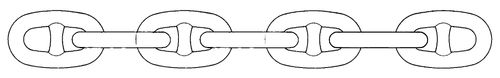 Cadena para buque - 21 - DCL Mooring and Rigging - de ancla / eslabón con contrete