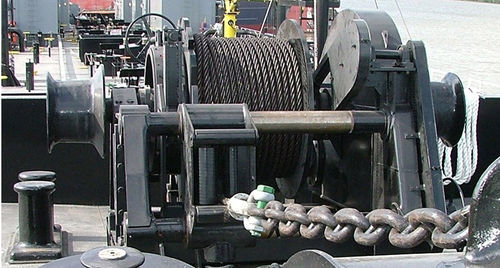 Chigre para buque - A1751/A1753 - Coastal Marine Equipment Inc - para maniobrar anclas / con motor hidráulico / tambor simple