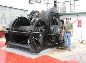 Chigre para buque - TDSD-24WF :70T - Markey Machinerympany - de remolcado / motor diésel / tambor doble