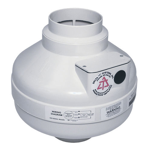Ventilador para barco - 500-8 series - Delta T Systems, Inc. - para conducto circular / en línea