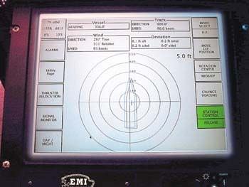 Sistema de posicionamiento dinámico para buque - DPS-0 / DPS-1 - Engine Monitor Inc