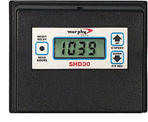 Cuentarrevoluciones digital - SHD30 / SHD30-45 - FW Murphy - para barco / con contador de horas para motor