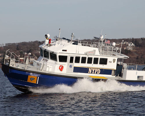 Barco profesional barco de vigilancia - Gladding-Hearn Shipbuilding, Duclos Corporation - intraborda
