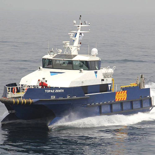 Buque de servicio offshore para parques éolicos - Gladding-Hearn Shipbuilding, Duclos Corporation - catamarán