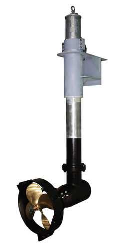 Propulsor acimutal - Barge Tsunami - Hydraulic Marine Systems, Inc. - timón / montado en puente / para barco profesional