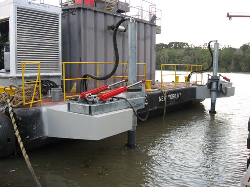 Sistema de propulsión para gabarra - Outboard - Hydraulic Marine Systems, Inc. - montado en puente / con motor hidráulico