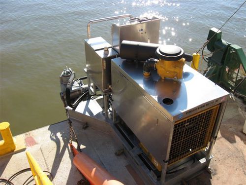 Sistema de propulsión para gabarra - Twin - Hydraulic Marine Systems, Inc. - montado en puente / con motor hidráulico