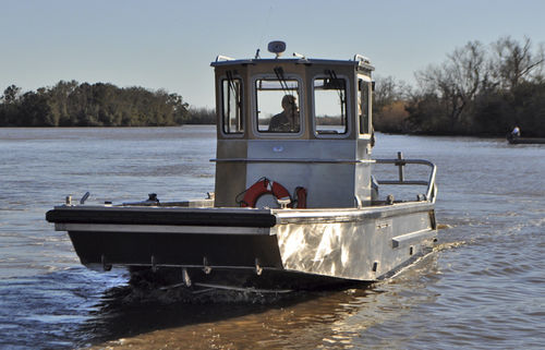 Barco profesional barco utilitario - 30 RESOLUTE - Metal Shark Aluminum Boats - fueraborda / de aluminio